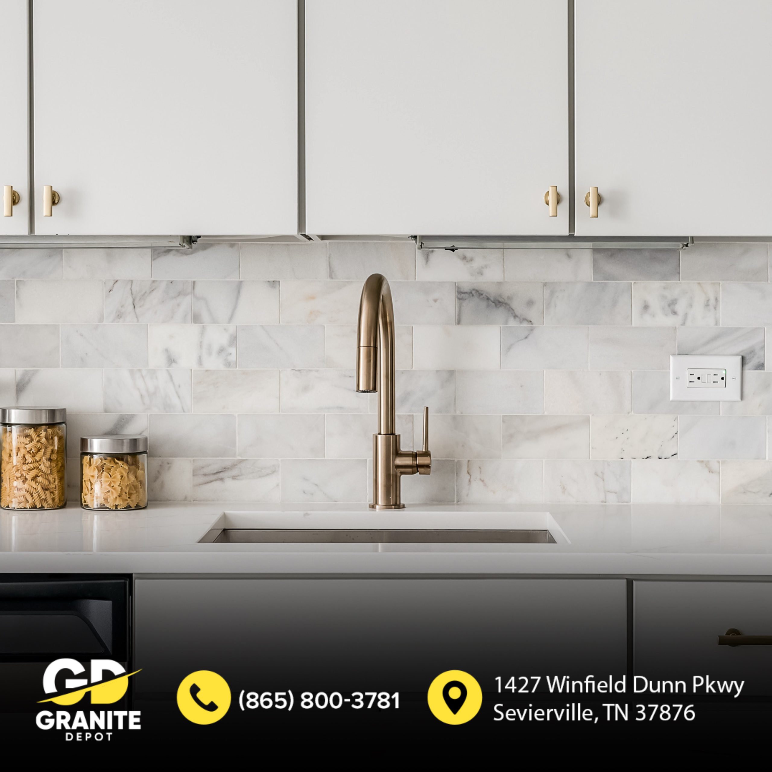 Creative Stone Countertop Ideas to Make Small Kitchens Feel Spacious