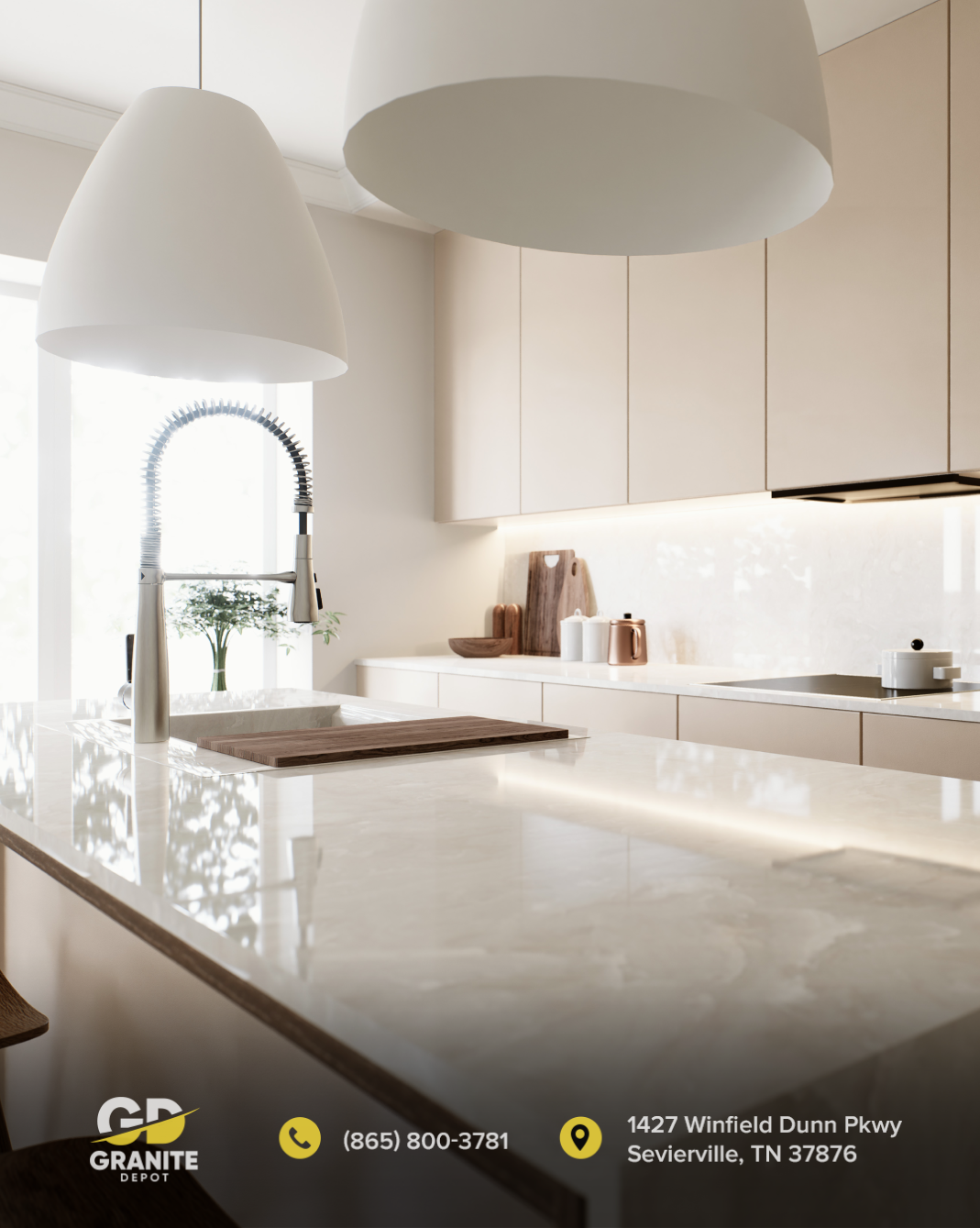 Dark Countertops vs. Light Countertops – What Fits Your Space