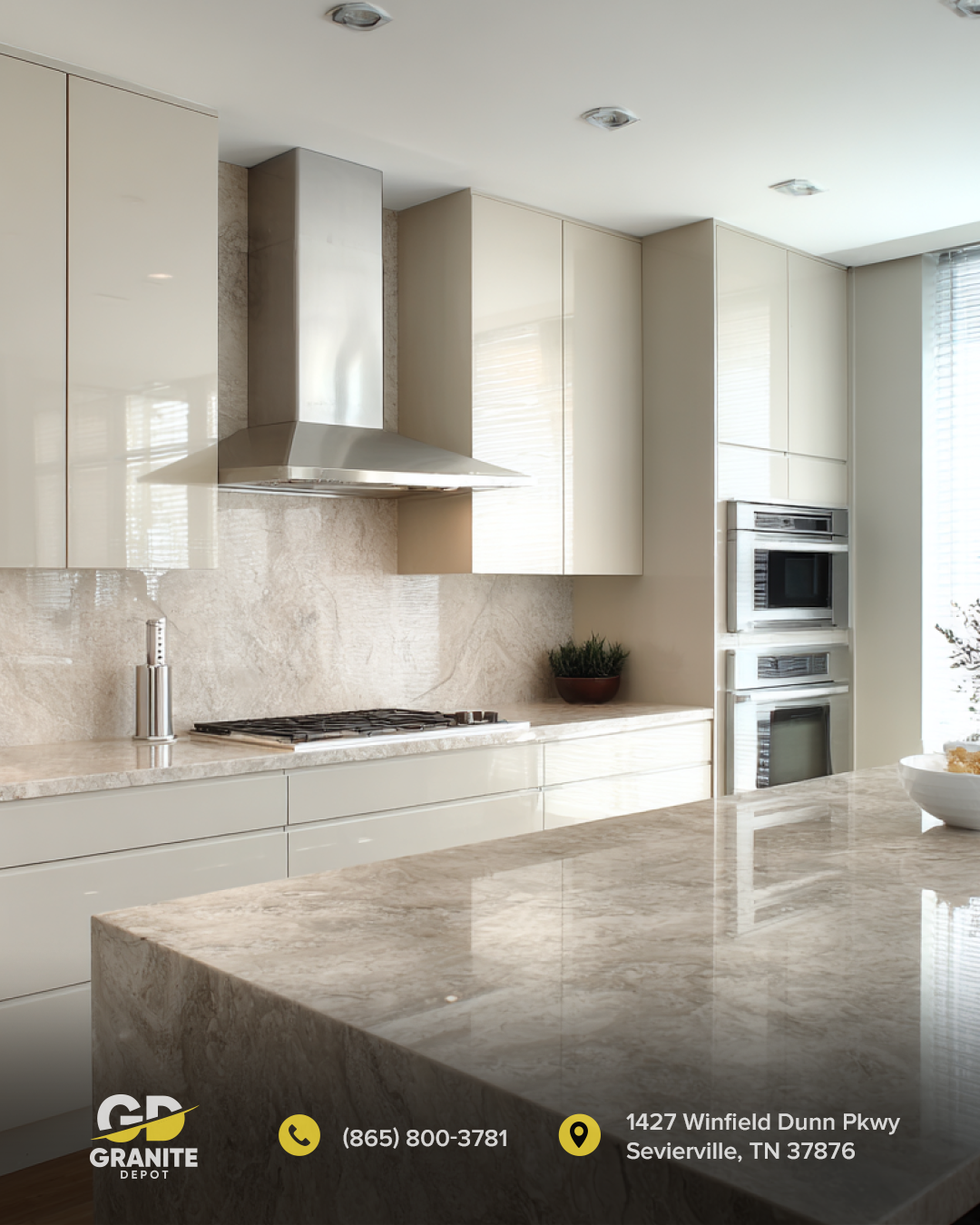 Transform Your Small Kitchen Into a Luxurious Space With Custom Countertops
